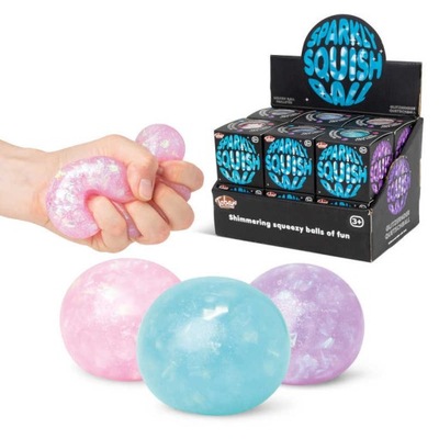 Gniotek Antystresowy SPARKLY SQUISH BALL