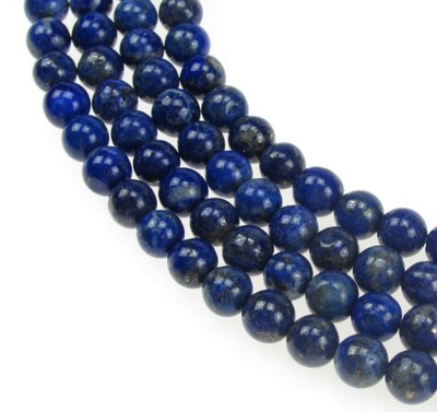 Kamień Lapis Lazuli koraliki 6mm kula 5szt