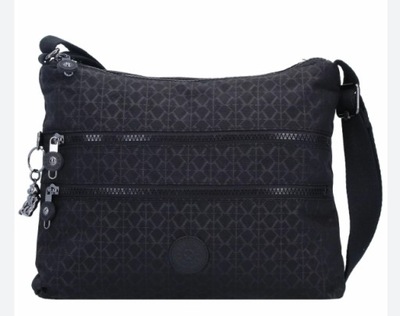 KIPLING DAMSKA TOREBKA LISTONOSZKA CZARNA 1ŻGF