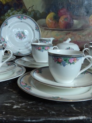 Royal Bone China.Serwis do kawy.