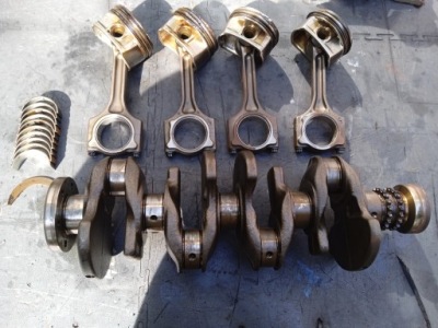 Peugeot citroen 1.6 thp 5f02 wał колінчастий вкладиші фото №1