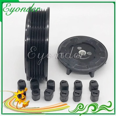 AC A/C ACONDICIONAMIENTO RUEDA POLEA CONJUNTO DE EMBRAGUE COMPRESORES DE ACONDICIONADOR PARA CITROEN C3 C4~10989  