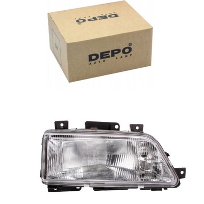 Фара лампа правый do peugeot 405 i ii 1987-1998 фото №1