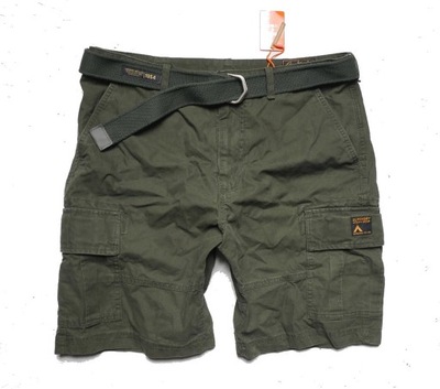 Superdry short military cargo krótkie spodenki nowe 36 | XL