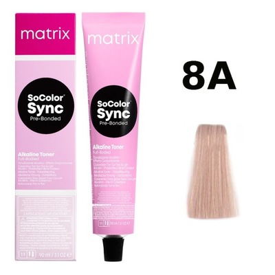 Matrix Socolor Sync Pre-bonded farba 8A