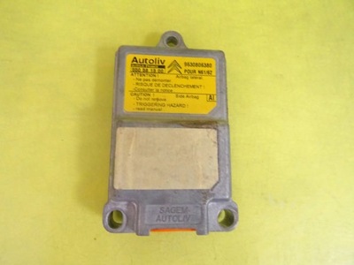 Модуль датчик подушка безпеки citroen xsara 9630806380 nr1760 фото №1