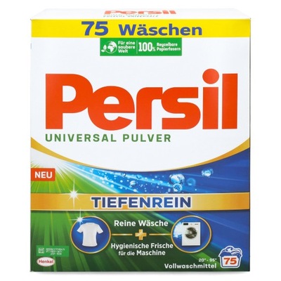 Proszek do prania uniwersalny Persil Tiefenrein 75 prań 4,5 kg z Niemiec