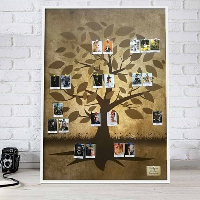 Drzewo genealogiczne-zdjęcia rodzinne dla rodziców