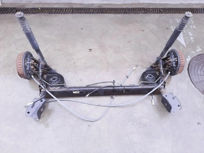 Dacia logan ii 2 mcv балка oś задняя подвеска фото №1