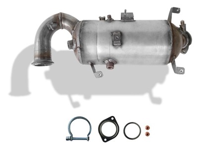 Alfa romeo 159 2.0 jtdm 2009-2011 фильтр dpf fap фильтр частиц твердых фото №1