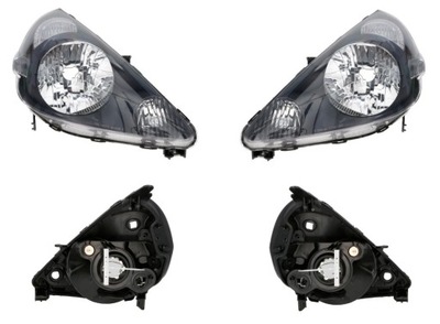 Фара лампа honda jazz fit 02-08 l+p tyc фото №1