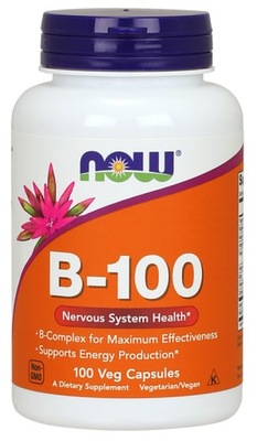 NOW Foods B-100 witamina B-Complex 100 vege kap