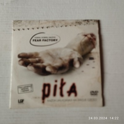 FILM - PIŁA - PŁYTA. DVD.