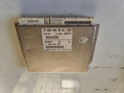 Блок керування abs mercedes 0265453632 фото №1