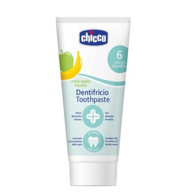 CHICCO pasta do zębów bez fluoru 50ml 6-24