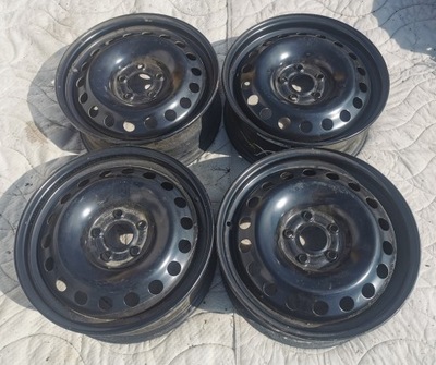 4 PIEZAS LLANTAS ACERO 16 RENAULT MEGANE II KANGOO MERCEDES CITAN 5X108 ET49 NUEVO  