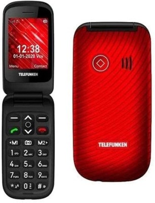 Telefunken telefon komórkowy S440 czerwony