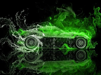 Obraz diamentowy 5D DIY malarstwo samochód sportow