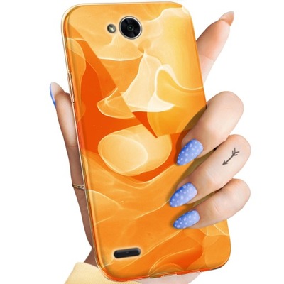 ETUI DO LG X POWER 2 WZORY POMARAŃCZOWE POMARAŃCZE ORANGE OBUDOWA POKROWIEC