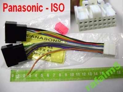 Złącze wiązka przejście do Radia Panasonic - ISO