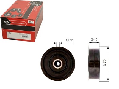 РОЛИК РЕМНЯ GATES 04862625AA 68020889AA 68052717AA