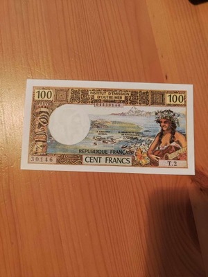 Polinezja - 100 Franków - UNC