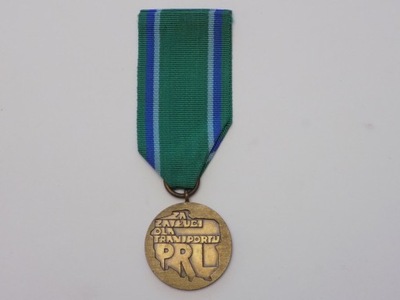 Medal Za Zasługi Dla Transportu PRL - Minister Komunikacji - oryginał