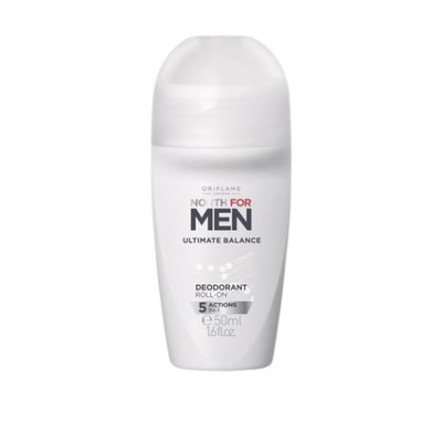 DEZODORANT w kulce MĘSKI ORIFLAME North for Men Ultimate Balance 50ml