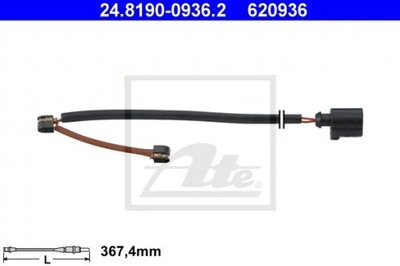 SENSOR ZAPATAS HAM.PORSCHE CAYENNE I 24.8190-0936.2  