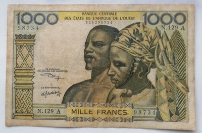 Czad 1000 franków A