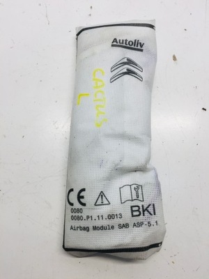 Air bag сиденье левый citroen c4 cactus фото №1
