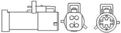 SONDA LAMBDA FORD GALAXY OSM117  