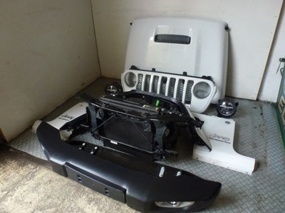 Перед капот jeep wrangler jl gladiator kompletny фото №1