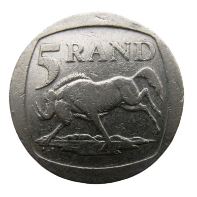 RPA 5 RAND 1994 ANTYLOPA GNU - BYK KM#140