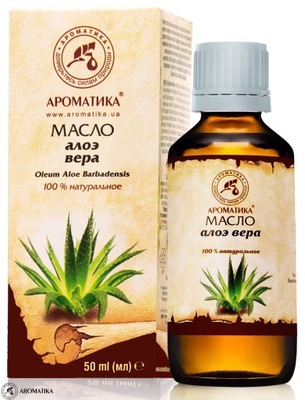 Olej Aloesowy, 100% naturalny, Aromatika, 50 ml