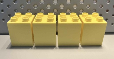 DS NOWE Lego Duplo klocek 2x2x2 4 szt