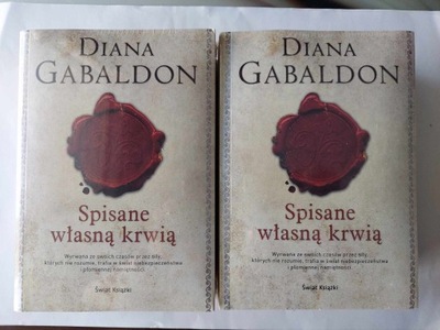 Spisane własną krwią tom 8 seria OBCA Diana Gabaldon