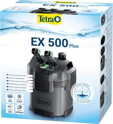 TETRA EX 500 PLUS FILTR ZEWNĘTRZNY DO 100L