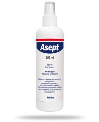 Asept spray do dezynfekcji skóry 250 ml