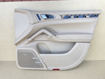 Обивка обшивка дверь правый перед porsche cayenne фото №1