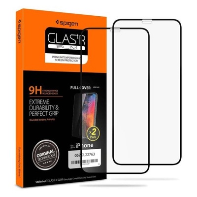 Szkło Hartowane Spigen Glass FC 2-Pack 2x do IPHONE 11 PRO