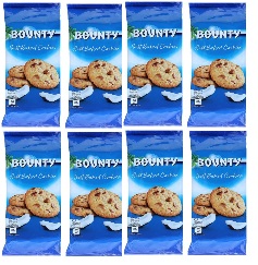 8x180g BOUNTY Cookies ciastka UK