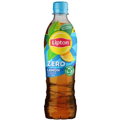Lipton Lemon Zero Sugar Napój 0,5l butelka