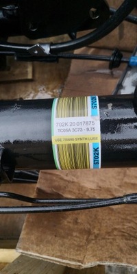 Ford transit mk8 differenziale tc05a3c73-9.75 diff фото №1