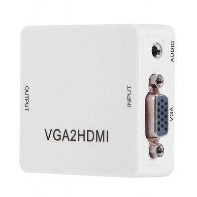 Konwerter VGA na HDMI 1080P VGA2HDMI Adapte