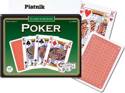 KARTY DO GRY PIATNIK 2 TALIE, KARTY POKER (GRA)