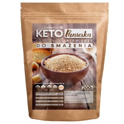 DIETA KETOGENICZN produkty - PANIERKA BUŁKA TARTA