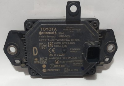 TOYOTA CHR CH R CH-R RESTYLING RADAR AKTYWNEGO CONTROL DE CRUCERO 88210-F4070 88210F4070  