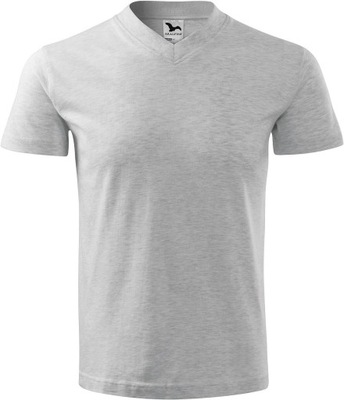 MALFINI V-NECK 102 koszulka w serek T-shirt XL