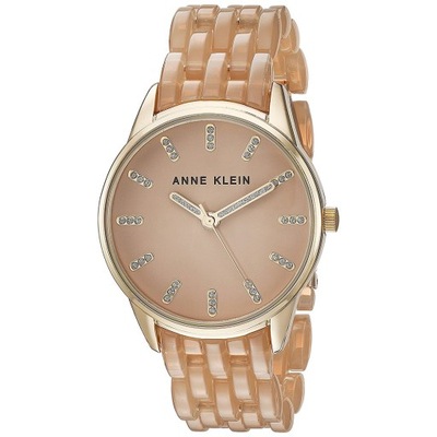 Zegarek Damski Anne Klein AK-2616TNGB CYRKONIE beż